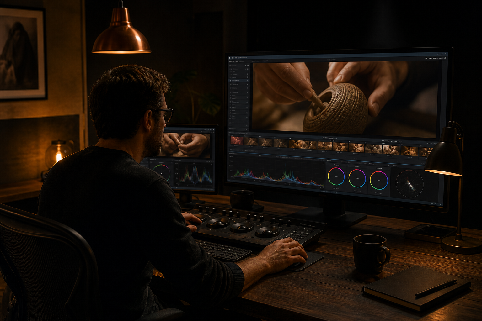Montage d'un film de savoir-faire